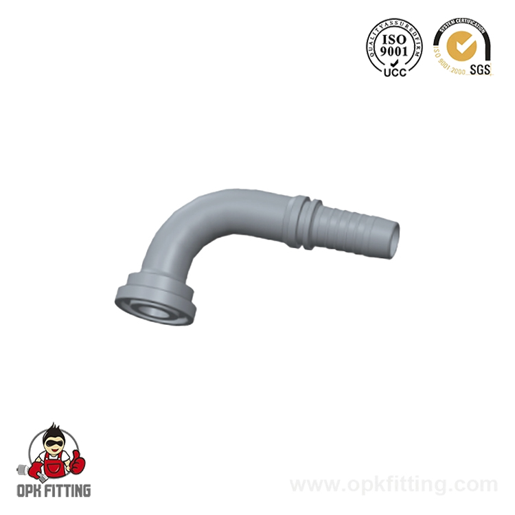 87691 90° SAE Flange  6000 PSI